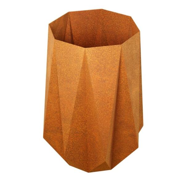 runder-blumentopf-cortenstahl-92cm-hoch