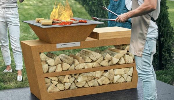 garten-grill-corten-stahl-outdoor-kueche