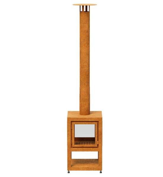 gartenkamin-mit-schornstein-cortenstahl