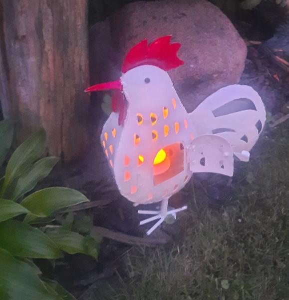 deko-huhn-metall-weiss-landhausstil