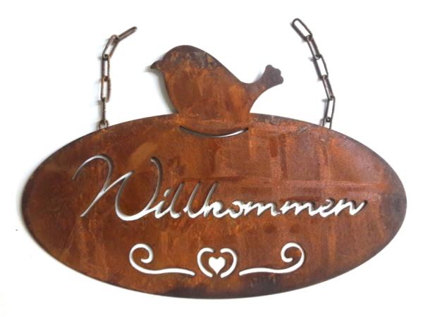 edelrost-schild-willkommen-deko-haengend-tuerschild