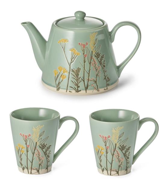 teeservice-vintage-gruen-blumen-wiese-steinzeug