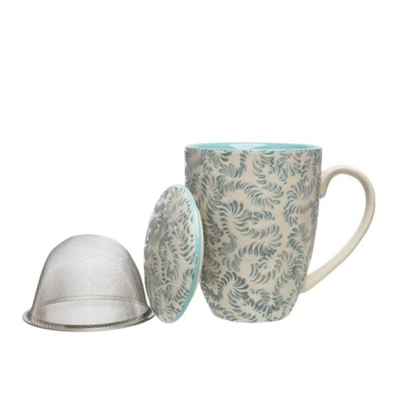 becher-siebeinsatz-deckel-tee-creme-blau-gemustert