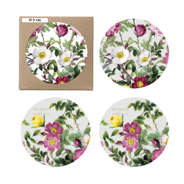 glaeser-untersetzer-set-rund-weiss-mit-rosen-motiv