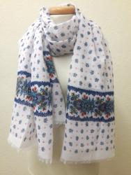 tuch-blau-weiss-blumen-bluemchen-sommer-fruehling