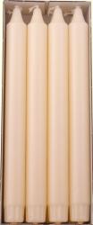 Stabkerzen 24 cm elfenbein Stearin 8 St.