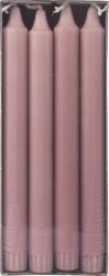 Stabkerzen 24 cm rosa Stearin 8 St.