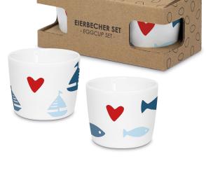 Eierbecher Maritim 2er Set