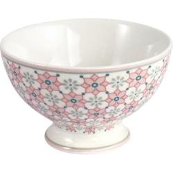 Schale GreenGate Gwen rosa, Snackschale rosa gemustert