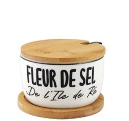 Salztopf FLEUR DE SEL m. Deckel