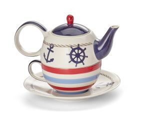 Tea for one Maritim-Motiv