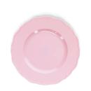 Teller Melamin rosa einfarbig Ø20 cm